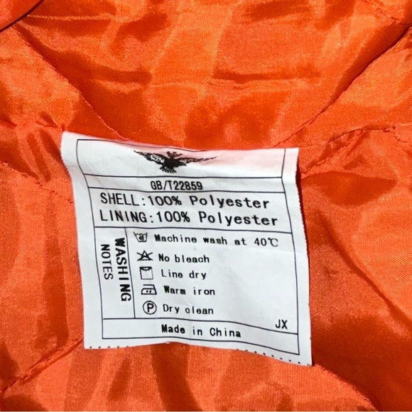 Asstseries Militare Women’s Bomber Jacket Windbreaker Blue Lightweight Size S - Picture 8 of 15